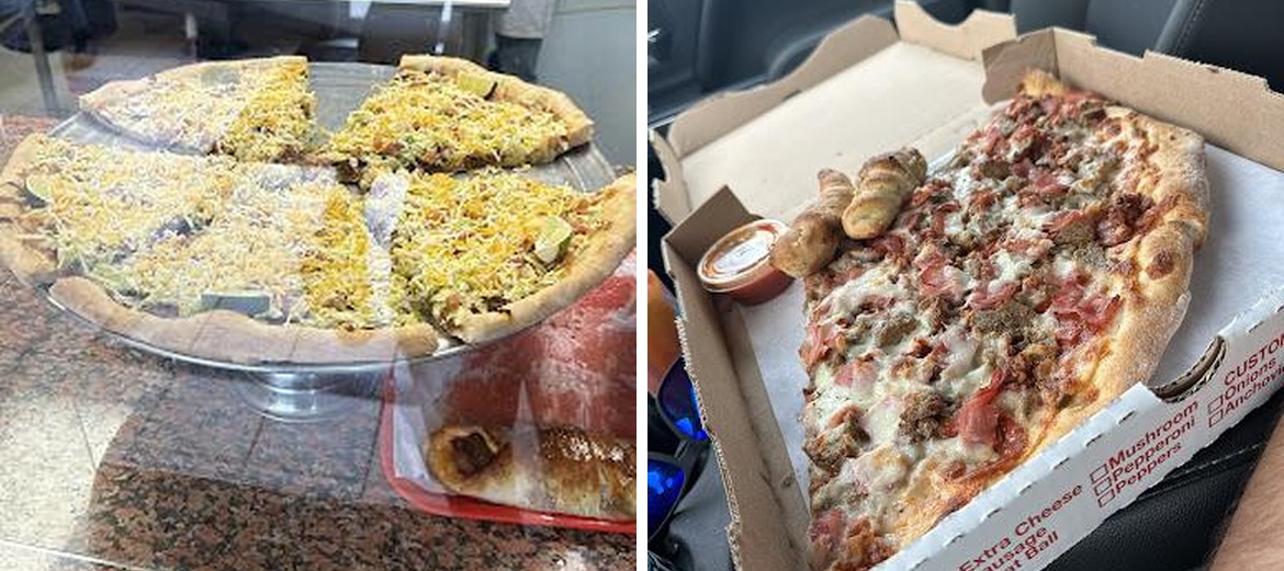 Frank's Pizzeria Menu